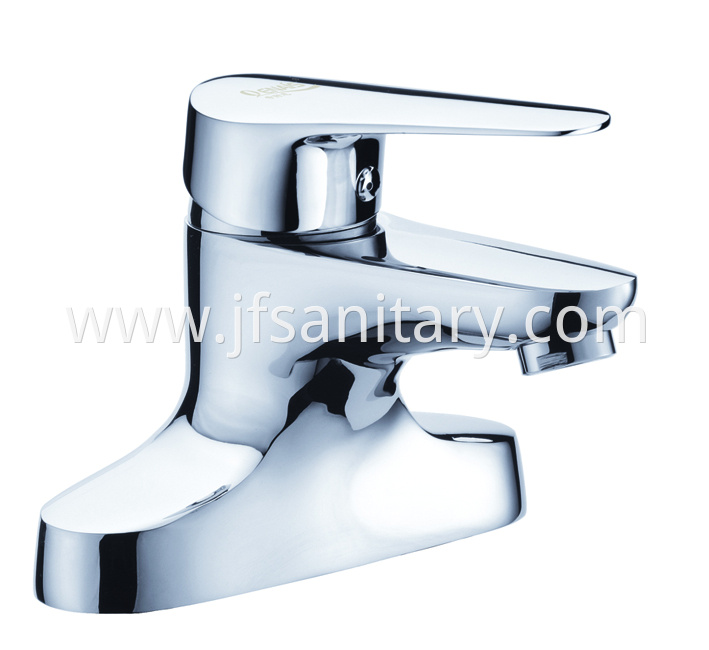 2-hole brass basin faucet